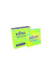 Ультратонкие презервативы Expert Invisible - 3 шт. - Expert - купить с доставкой в Люберцах