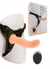 Женский вибрострапон со съемной насадкой и пультом ДУ - Erokay - купить с доставкой в Люберцах