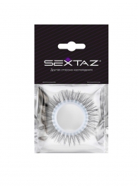 Круглое эрекционное кольцо с длинными «ресничками» - Sextaz - в Люберцах купить с доставкой
