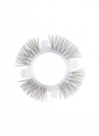 Эластичное кольцо с «ресничками» и 4 шариками - Sextaz - в Люберцах купить с доставкой