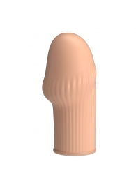 Телесная насадка на пенис Huel - 9 см. - Baile - в Люберцах купить с доставкой