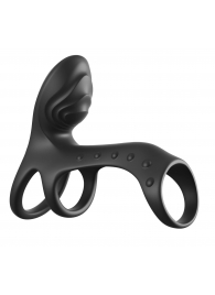 Черная насадка на пенис Ultimate Couples Cage Pro - Pipedream - в Люберцах купить с доставкой