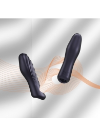 Сливовая силиконовая насадка на пенис с подхватом Manwan Ryzer - Manwan - в Люберцах купить с доставкой