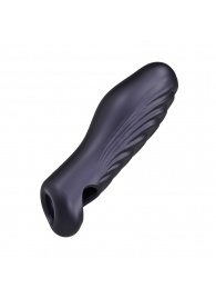 Сливовая силиконовая насадка на пенис с подхватом Manwan Ryzer - Manwan - в Люберцах купить с доставкой