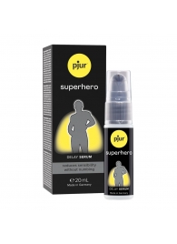 Пролонгатор-сыворотка pjur Superhero Delay Serum - 20 мл. - Pjur - купить с доставкой в Люберцах