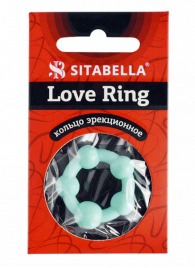 Цветное эрекционное кольцо с 5 бусинами Love Ring - Sitabella - в Люберцах купить с доставкой