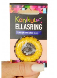 Цветное рельефное эрекционное кольцо Ellasring - Sitabella - в Люберцах купить с доставкой