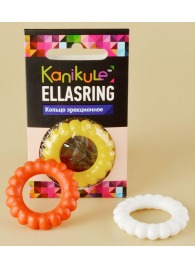 Цветное рельефное эрекционное кольцо Ellasring - Sitabella - в Люберцах купить с доставкой