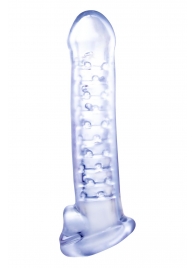 Прозрачная насадка-удлинитель Stretchy Touch - 18 см. - NMC - в Люберцах купить с доставкой