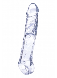 Прозрачная насадка-удлинитель Length Enhancer с подхватом - 22,3 см. - NMC - в Люберцах купить с доставкой