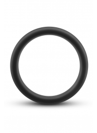 Черное эрекционное кольцо Silicone Go Pro Cock Ring - Blush Novelties - в Люберцах купить с доставкой