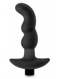 Черный вибромассажер простаты Prostate Massager 03 - 15,2 см. - Blush Novelties - в Люберцах купить с доставкой