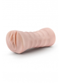 Телесный мастурбатор-вагина Ayumi с вибрацией - Blush Novelties - в Люберцах купить с доставкой