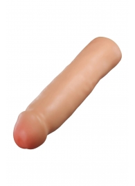 Телесная насадка-удлинитель Tenacity - 21,6 см. - Blush Novelties - в Люберцах купить с доставкой