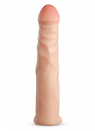 Телесная насадка-удлинитель Fortitude с подхватом - 17,7 см. - Blush Novelties - в Люберцах купить с доставкой
