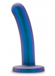 Синяя насадка с гладкой поверхностью Surrender 5.75 Inch Intermediate Pegging Dildo - 14,6 см. - Blush Novelties - купить с доставкой в Люберцах