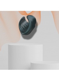 Серый сквозной мастурбатор с вибрацией Manwan Starter - Manwan - в Люберцах купить с доставкой