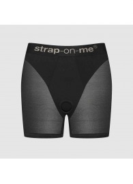 Трусики-шорты для фиксации насадок Strap-on-me Harness Lingerie Halo - size M - Strap-on-me - купить с доставкой в Люберцах