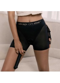 Трусики-шорты для фиксации насадок Strap-on-me Harness Lingerie Halo - size XL - Strap-on-me - купить с доставкой в Люберцах