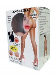 Надувная секс-кукла Angelina 3D - Boys of Toys - в Люберцах купить с доставкой