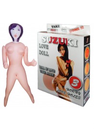 Надувная секс-кукла Suzuki - Boys of Toys - в Люберцах купить с доставкой