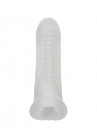 Белый фаллоудлинитель Striker - 13,5 см. - Lola Games - в Люберцах купить с доставкой
