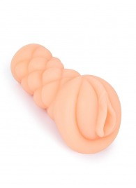 Телесный мастурбатор-вагина с вибропулей и эрекционными кольцами в комплекте - Sexy Girl - в Люберцах купить с доставкой