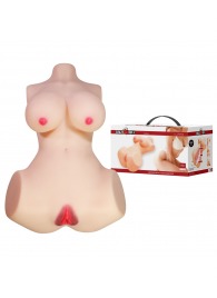 Мастурбатор-торс Aveline с 2 любовными тоннелями - Baile - в Люберцах купить с доставкой