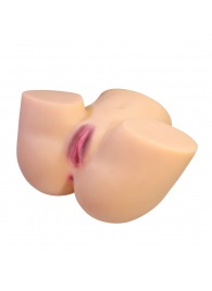 Телесный мастурбатор Liora с 2 любовными тоннелями - Baile - в Люберцах купить с доставкой