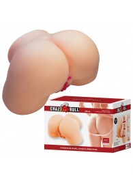 Телесный мастурбатор с 2 любовными отверстиями Olivia - Baile - в Люберцах купить с доставкой