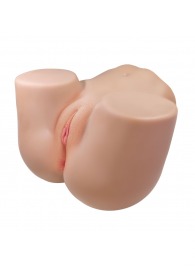 Телесный мастурбатор Julia с 2 любовными тоннелями - Baile - в Люберцах купить с доставкой