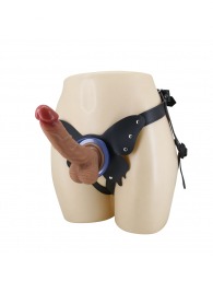 Поясной страпон Wells: трусики в форме бабочки и фаллоимитатор-насадка - Baile - купить с доставкой в Люберцах