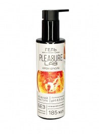 Съедобный лубрикант на водной основе Pleasure Lab с ароматом крем-брюле - 185 мл. - Pleasure Lab - купить с доставкой в Люберцах