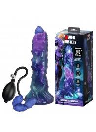 Фиолетовый яйцеродящий фаллоимитатор Duskwalker Sentinal на присоске - 22,4 см. - Baile - купить с доставкой в Люберцах