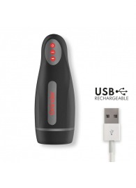 Черный автоматический мастурбатор с управлением через приложение - Oninder - в Люберцах купить с доставкой