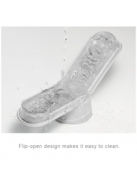 Белый мастурбатор FLIP 0 (ZERO) - Tenga - в Люберцах купить с доставкой