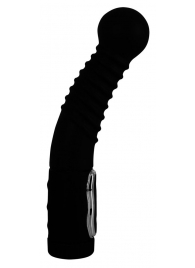 Чёрный стимулятор простаты с ротацией Prostate Twister - 20 см. - Orion - в Люберцах купить с доставкой