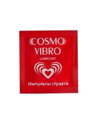Пробник женского стимулирующего лубриканта на силиконовой основе Cosmo Vibro - 3 гр. - Биоритм - купить с доставкой в Люберцах