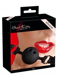 Средний силиконовый кляп-шар на регулируемых ремешках - Orion - купить с доставкой в Люберцах