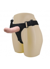 Реалистичный страпон-фаллоимитатор на трусиках Ultra Passionate Harness - 15 см. - Baile - купить с доставкой в Люберцах