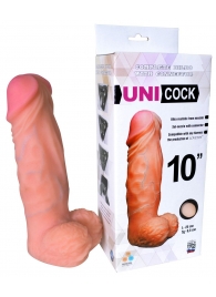Фаллическая насадка Харнесс UNICOCK 10  - 25 см. - LOVETOY (А-Полимер) - купить с доставкой в Люберцах
