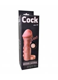 Фаллоудлинитель с кольцом COCK size M - 15 см. - LOVETOY (А-Полимер) - в Люберцах купить с доставкой