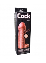 Фаллоудлинитель с кольцом COCK size L - 16,5 см. - LOVETOY (А-Полимер) - в Люберцах купить с доставкой