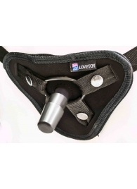 Вибрострапон с двумя насадками UniStrap - 18 и 18 см. - LOVETOY (А-Полимер) - купить с доставкой в Люберцах