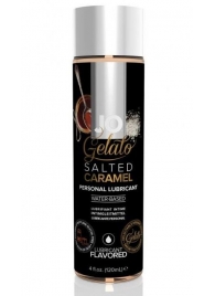 Лубрикант с ароматом солёной карамели JO GELATO SALTED CARAMEL - 120 мл. - System JO - купить с доставкой в Люберцах