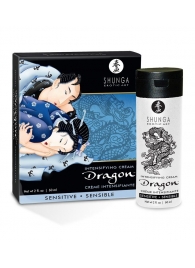Интимный мужской крем SHUNGA DRAGON SENSITIVE - 60 мл. - Shunga - купить с доставкой в Люберцах