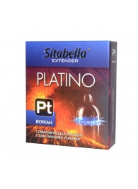 Стимулирующая насадка с усиками Platino  Вулкан - Sitabella - купить с доставкой в Люберцах