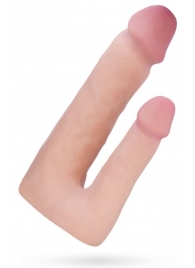 Поясной страпон с насадкой для двойного проникновения - 16 см. - ToyFa - купить с доставкой в Люберцах