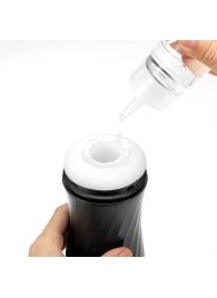 Мастурбатор с регулируемой плотностью обхвата Custom Strength CUP Twist Ripple - Tenga - в Люберцах купить с доставкой