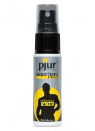 Спрей-пролонгатор длительного действия pjur SUPERHERO Strong Spray - 20 мл. - Pjur - купить с доставкой в Люберцах
